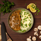 Champignonschnitzel vom Huhn
