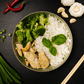 Teriyaki-Huhn mit Brokkoli und Basmatireis