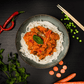 Thai Red Curry mit Sojageschnetzeltem und Reisnudeln